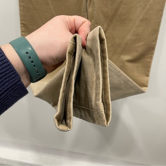 Loft The Skinny High Rise Corduroy Pants Size 29 in Tan - Picture 4 of 12